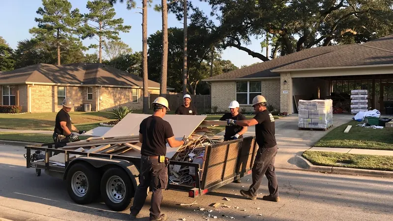 Construction Debris Removal in College Station, TX