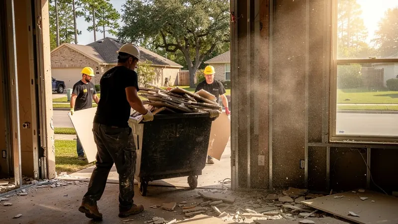 Demolition Debris Removal in College Station, TX