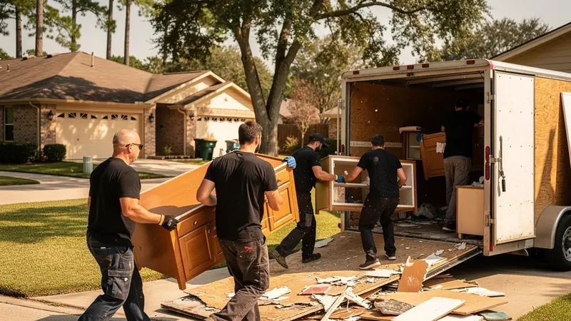 Remodeling Debris Removal in College Station, TX